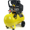 3.5HP Portable 10 Gallons Air Compressor Tank Ultra Quiet Horizontal Tank Adjustable Pressure with Built-in Wheel